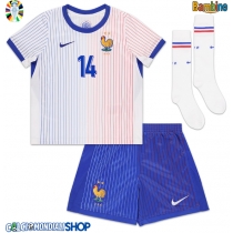 Maglie da calcio Francia Adrien Rabiot #14 Seconda Maglia Bambino Europei 2024 Manica Corta (+ Pantaloni corti)
